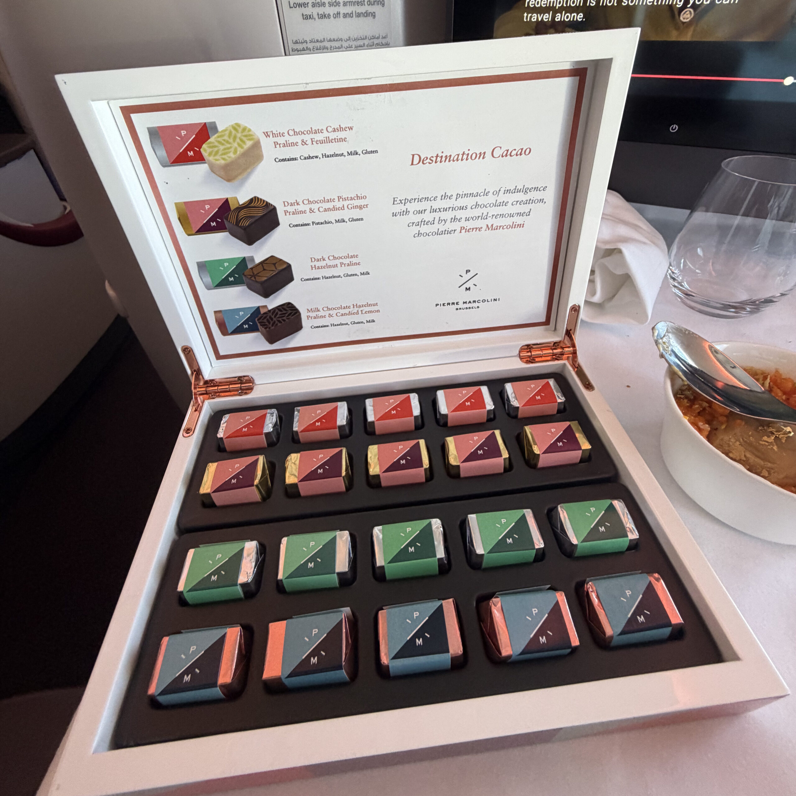 Qatar Airways Chocolates