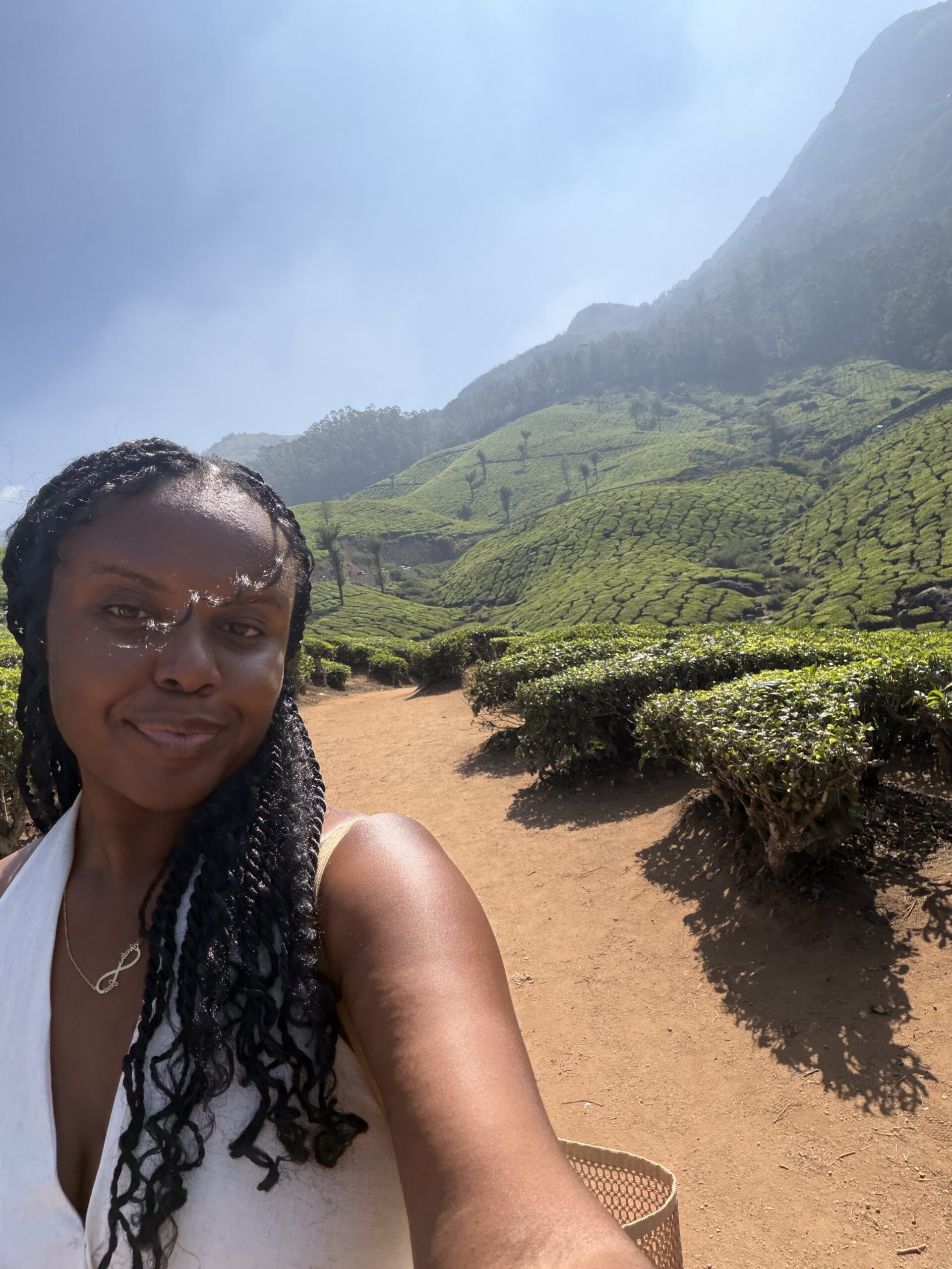 Christina in the fields