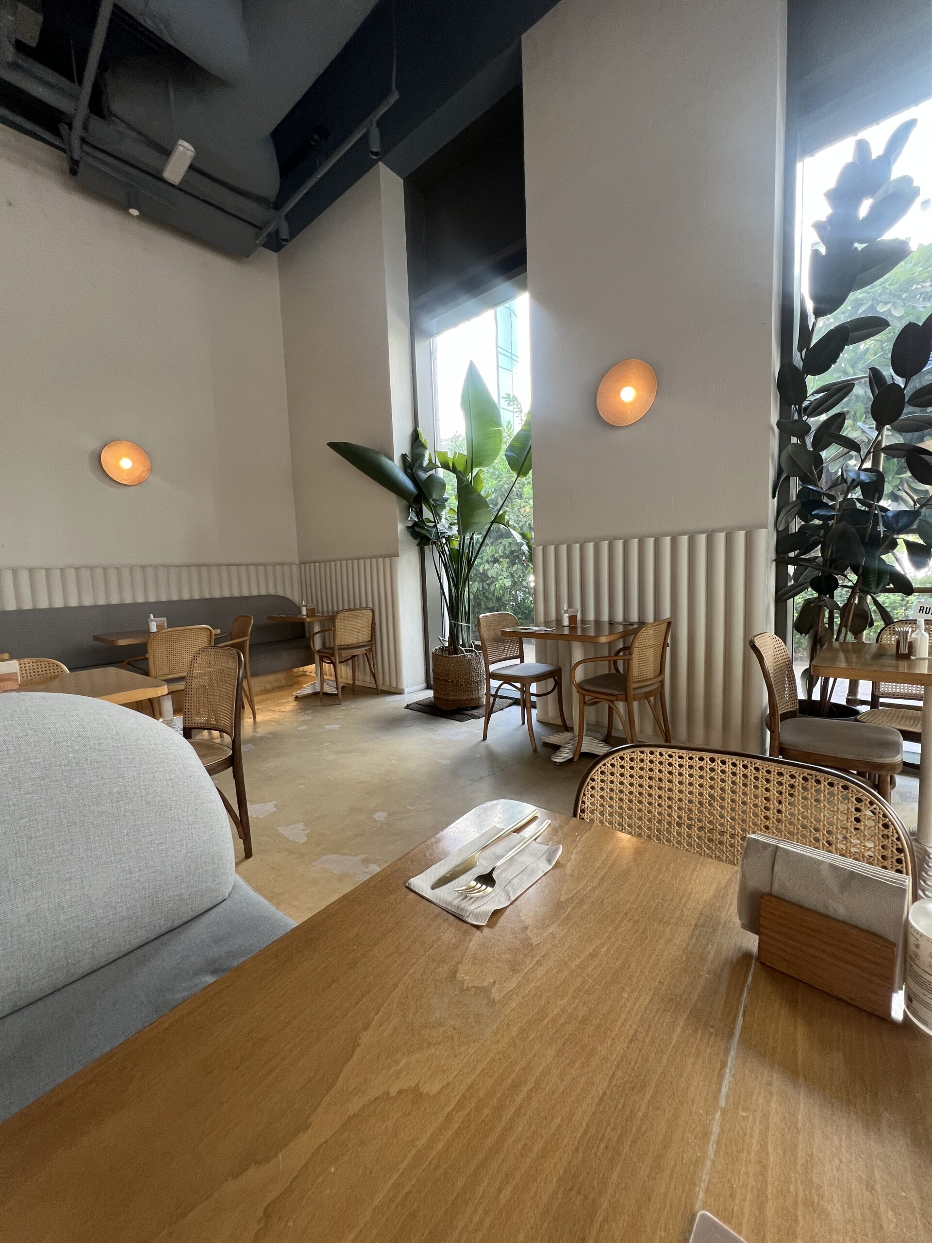 Inside of Rusk Cafe 