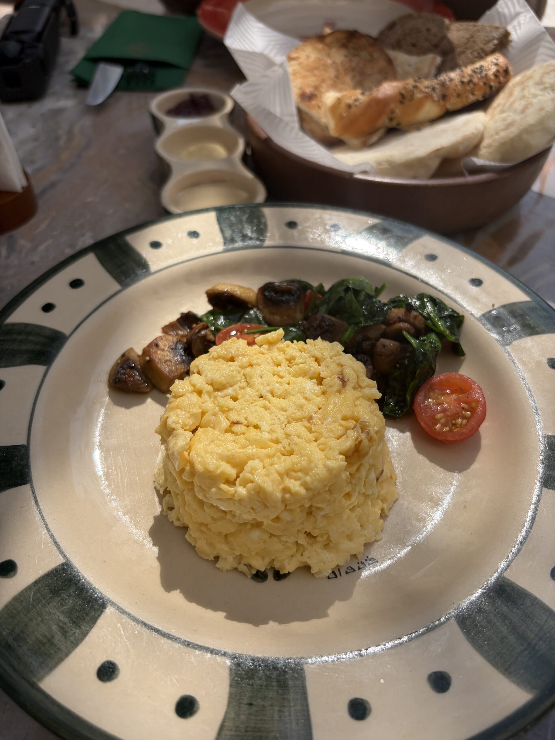 Breakfast Dish at Qinwan Cafe 